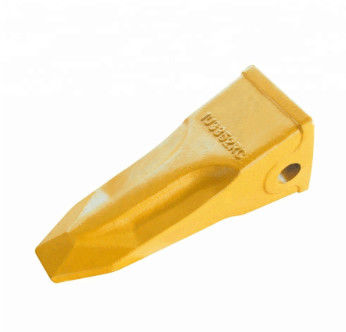 Точность зубов ведра экскаватора легированной стали HRC47-52 бросая желтый цвет